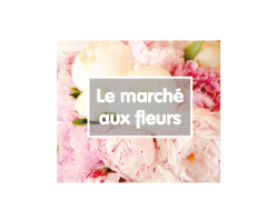 Le marché aux fleurs